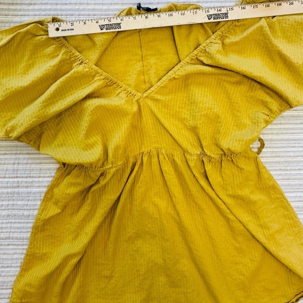 PrettyLittleThings Yellow Mini Dress, Size 10 - Picture 6 of 8